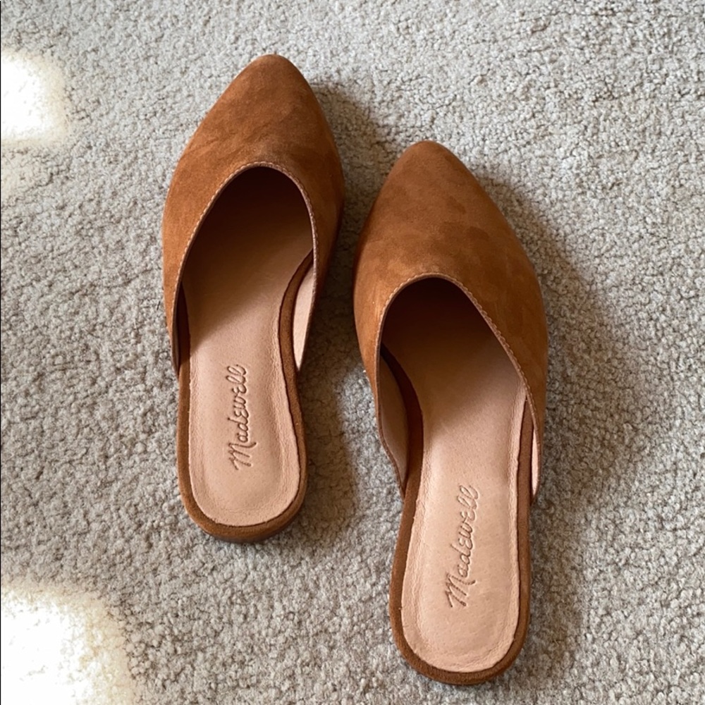 Madewell Remi mule in suede. - Picture 2 of 2